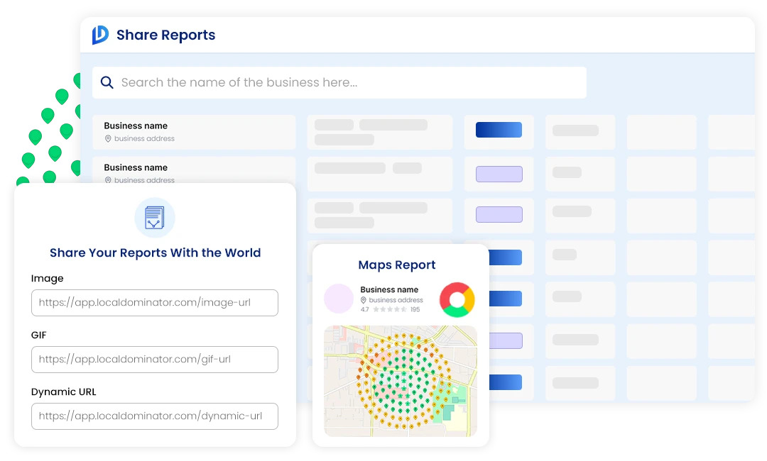 screenshot of Local Dominator